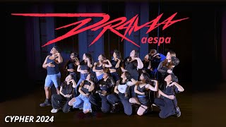 BASYK CYPHER 2024  DRAMA aespa [upl. by Eserehc]