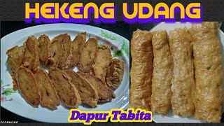 CARA MEMBUAT HEKENG UDANG  Makanan khas Pontianak  13 [upl. by Issak]