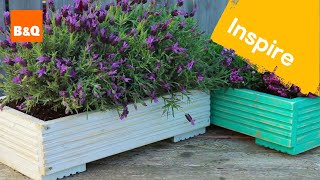 Build a planter from decking [upl. by Rahcir]