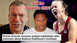 The Barbora Krejcikova amp Jon Wertheim “Forehead” Fiasco [upl. by Llain]