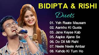 Bidipta And Rishi Duets Song  Indian Idol Season 13  Bidipta And Rishi All Songs jukebox [upl. by Themis]