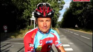 VIDEO Triathlon  sur la route de SaintCyr avec Stéphan Bignet [upl. by Sparrow139]