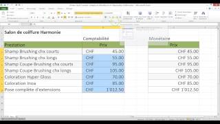 Tutoriel Excel Format Comptabilité Monétaire Séparateur de millier [upl. by Ashely]