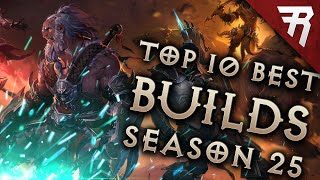 Top 10 Best Builds for Diablo 3 Season 25 All Classes Tier List 272 [upl. by Acenahs882]