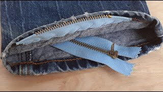 How to Keep Jeans Hem from Fraying [upl. by Assirat]