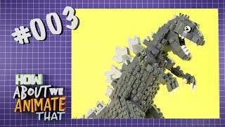 BRICK 101 LEGO Godzilla  How About We Animate That [upl. by Aon]