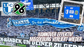 HANNOVER EFFEKTIV MAGDEBURG VERLIERT ERNEUT Magdeburg vs Hannover  FANPRIMUS STADIONVLOG [upl. by Triplett]