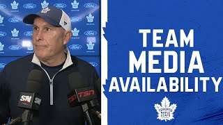 Maple Leafs Media Availability  November 26 2024 [upl. by Yboj806]