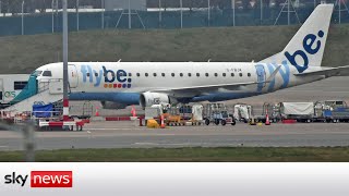 Flybe cancels all flights and axes hundreds of jobs [upl. by Drusus]