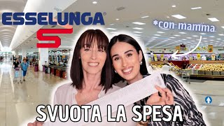 SVUOTA LA SPESA ESSELUNGA con mamma [upl. by Munford]