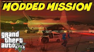 GTA 5 Online MODDED CAPTURE MISSION  whale and shark on land in GTA V [upl. by Ozkum671]