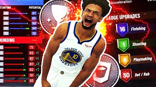 MOST DOMINANT GLASS CLEANING FINISHER 2K22 BUILD BEST INSIDE BIG MAN BUILD ON NBA 2K22 CURRENT GEN [upl. by Edin]