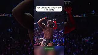 Jon JONES DESTROYS Ciryl Gane in HEAVYWEIGHT Domination [upl. by Gare]