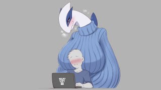 Lugia GF Want To Have Quality Time With Her Honey SaltyXodium comic [upl. by Cirilo]