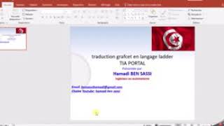 Traduction grafcet en langage ladder TIA PORTALE [upl. by Natty]