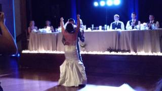 Maria amp Dwights First Dance as Hubby amp Wifey to Electric Love [upl. by Hartzke]