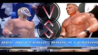 Rey Mysterio vs Brock Lesnar  WWE SmackDown Here Comes the Pain  SMACKDOWN Difficulty [upl. by Garretson382]