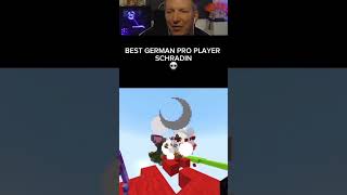 Best German Pro Player Schradin minecraft minecraftmemes twitch minecraftshorts gaming memes [upl. by Resee64]