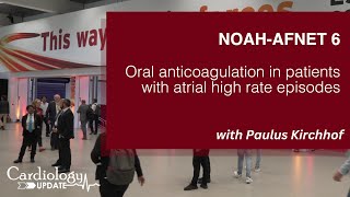 Oral anticoagulation in patients with atrial high rate episodes [upl. by Relda481]