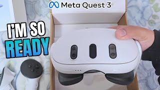 Preparing For Batman Arkham Shadow  Meta Quest 3 Unboxing amp First Impressions As A VR Newb [upl. by Annaoy]