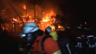 Großbrand zerstört Bauernhof in Menzenschwand [upl. by Moyer887]