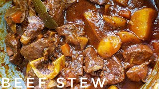 The BEST Beef Stew Recipe  Rich and Fork Tender Beef Stew  Wanna Cook [upl. by Riggs468]