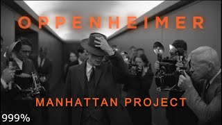 Manhattan Project  Ambient 999 Slower  Oppenheimer 2023 OST [upl. by Starbuck260]