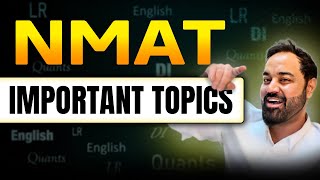 NMAT Must Do Topics  All Sections Topics To Crack NMAT  NMAT Preparation Strategy mba nmims [upl. by Tartaglia]