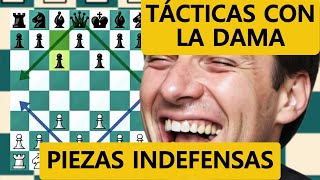 Gana con este Patrón Táctico  Ataca con la Dama  Ajedrez [upl. by Asare]