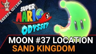 Sand Kingdom Moon 37 Youre Quite a Catch Captain Toad Location  Super Mario Odyssey [upl. by Nitsa]