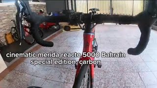 new Cinematic Merida reacto 5000 Bahrain size xs my new bike speedmyenergy [upl. by Dnanidref406]