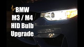 Vlog 11 Upgrading HID Bulbs on my F80 M3 [upl. by Gregrory193]