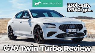 Genesis G70 33 Sport 2021 review  Chasing Cars [upl. by Brigitte]