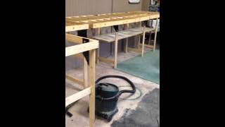 Building a 1960s Style Routed Wooden Slot Car Track  Part 1 [upl. by Bobinette]