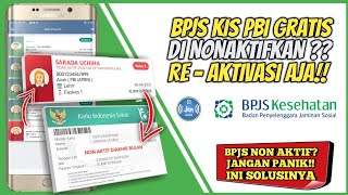 Cara mengaktifkan Bpjs Kesehatan KIS GRATIS yang sudah tidak aktif [upl. by Arahc]