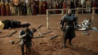 Ser Loras Tyrell vs Gregor Clegane tournament [upl. by Nirro]