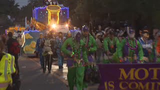 Mystics of Time parade in downtown Mobile [upl. by Clementine]