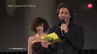 quotI am Shah Rukh Khan I work in Indian film mostly Hindi”  Shah Rukh Khan  Locarno Film Festival [upl. by Veron]