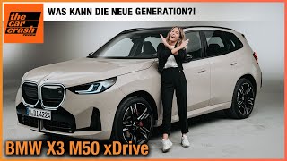 BMW X3 M50 xDrive 2024 So GUT wird die NEUE Generation des SUV Bestsellers Review  G45  Preis [upl. by Nauqet406]