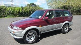 1996 Ssangyong Musso 7 Seater SUV 1 RESERVE Cash4CarsCash4Cars  SOLD [upl. by Katrine]