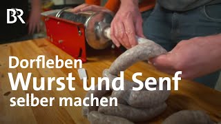 Wurst und Senf selbergemacht Bayerisches Weihnachtsessen  Zwischen Spessart und Karwendel  BR [upl. by Onairot]