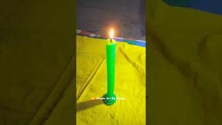 DIY candle making ideas for diwali decoration Shortsdiwalicandlecraftdiy [upl. by Aled]