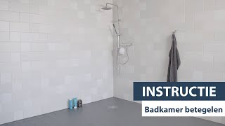 EUROCOL  INSTRUCTIE  Badkamer betegelen  nieuw [upl. by Notlem]