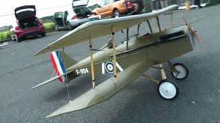 Balsa USA SE5a Maiden flight [upl. by Eseekram]