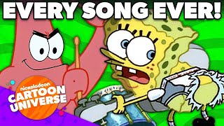 Every SpongeBob Song EVER 🎵  Nicktoons [upl. by Chun]