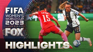 South Korea vs Germany Highlights  2023 FIFA Womens World Cup [upl. by Edy]