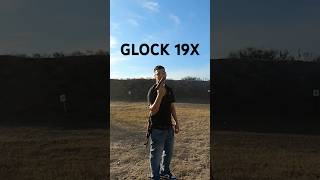 First time ringing steel with my Glock 19x glock glock19x 9mmpistol pewpew ar500 glock45 [upl. by Dinsdale13]