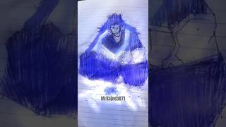 drawing Geto seals saturo gojo in prison animedrawinganimepenart [upl. by Roi]