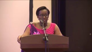 First Lady Jeannette Kagames speech at the Unity Club Gala Dinner  Kigali 8 March 2016 [upl. by Aniala242]