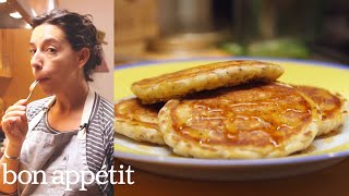 Carla Makes Deceptively Healthy Pancakes  Bin It To Win It  Bon Appetit [upl. by Caputo]